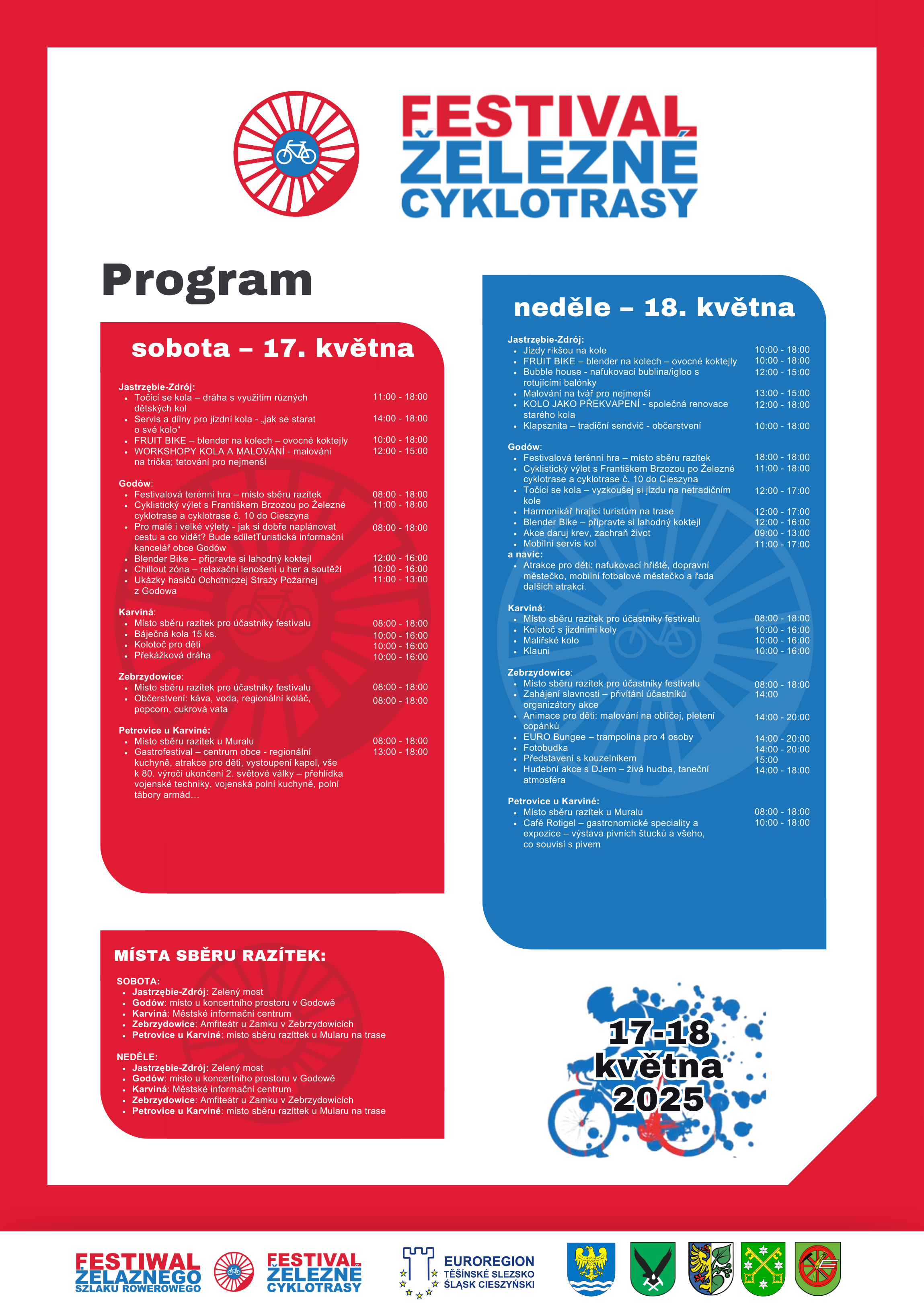 Festival Železné cyklotrasy 2025